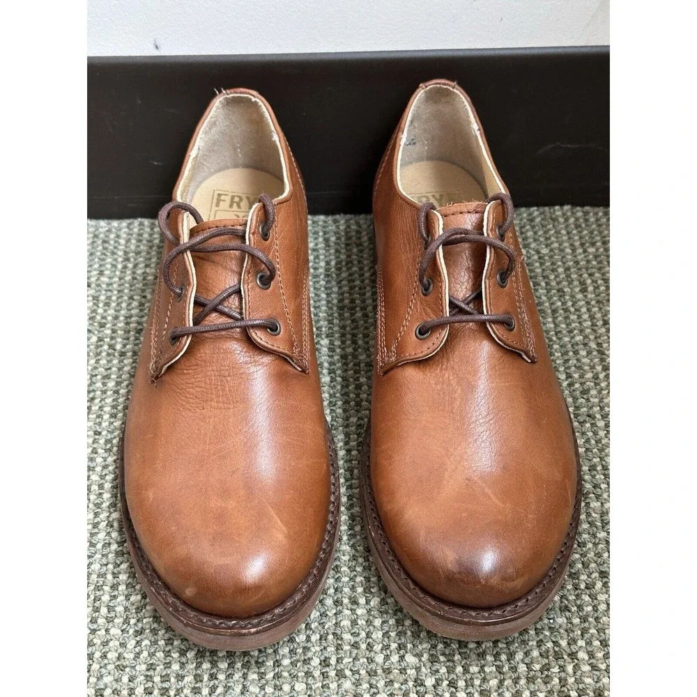 Frye, Carter Oxford‎ Shoes, Brown, Men's Size 9B
